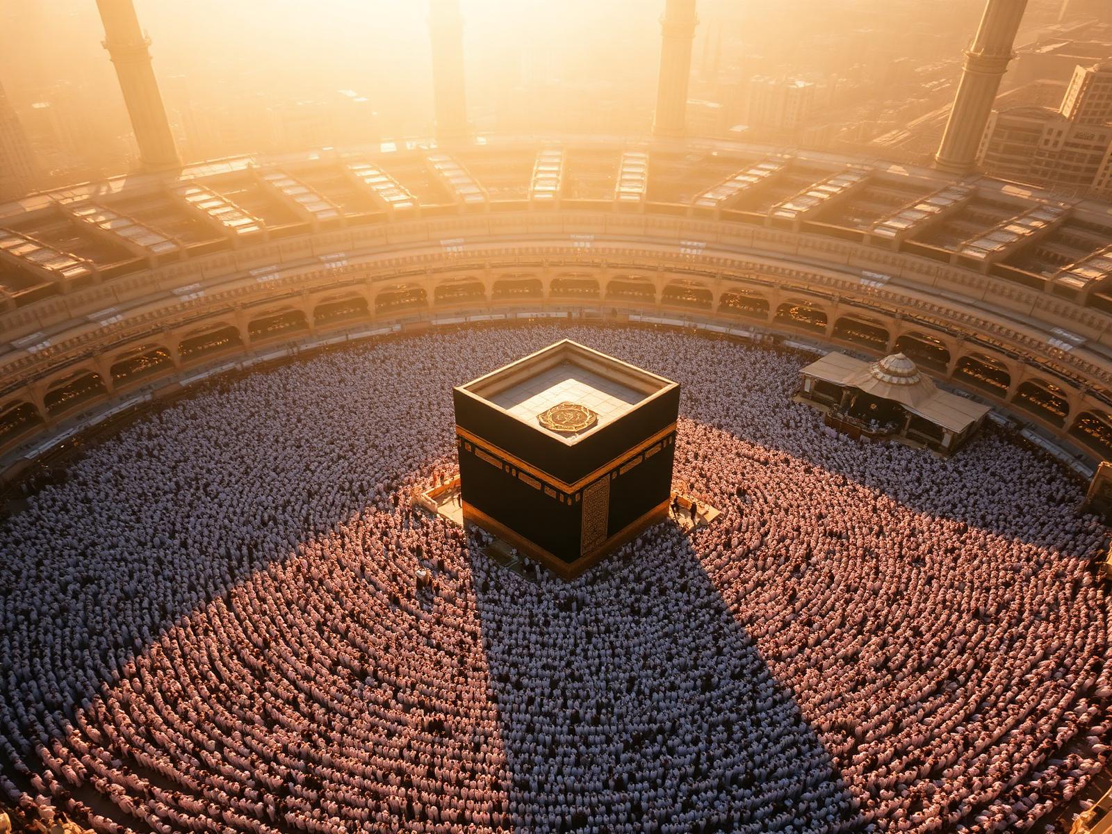 Tawaf around the Kaaba